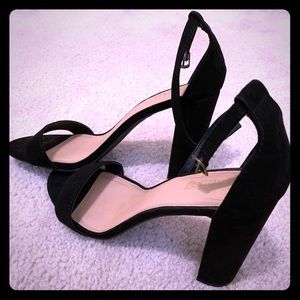 High Block Heeled Sandals